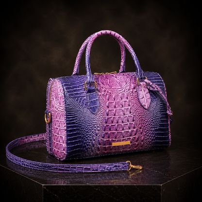 Handmade Crocodile Leather Hand Bag